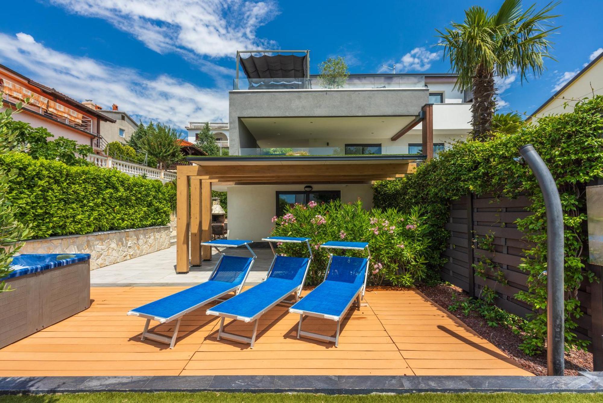 Relax Derossi 2 Lägenhet Crikvenica Exteriör bild