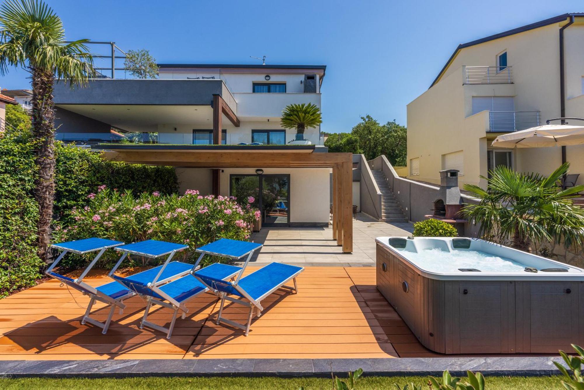 Relax Derossi 2 Lägenhet Crikvenica Exteriör bild