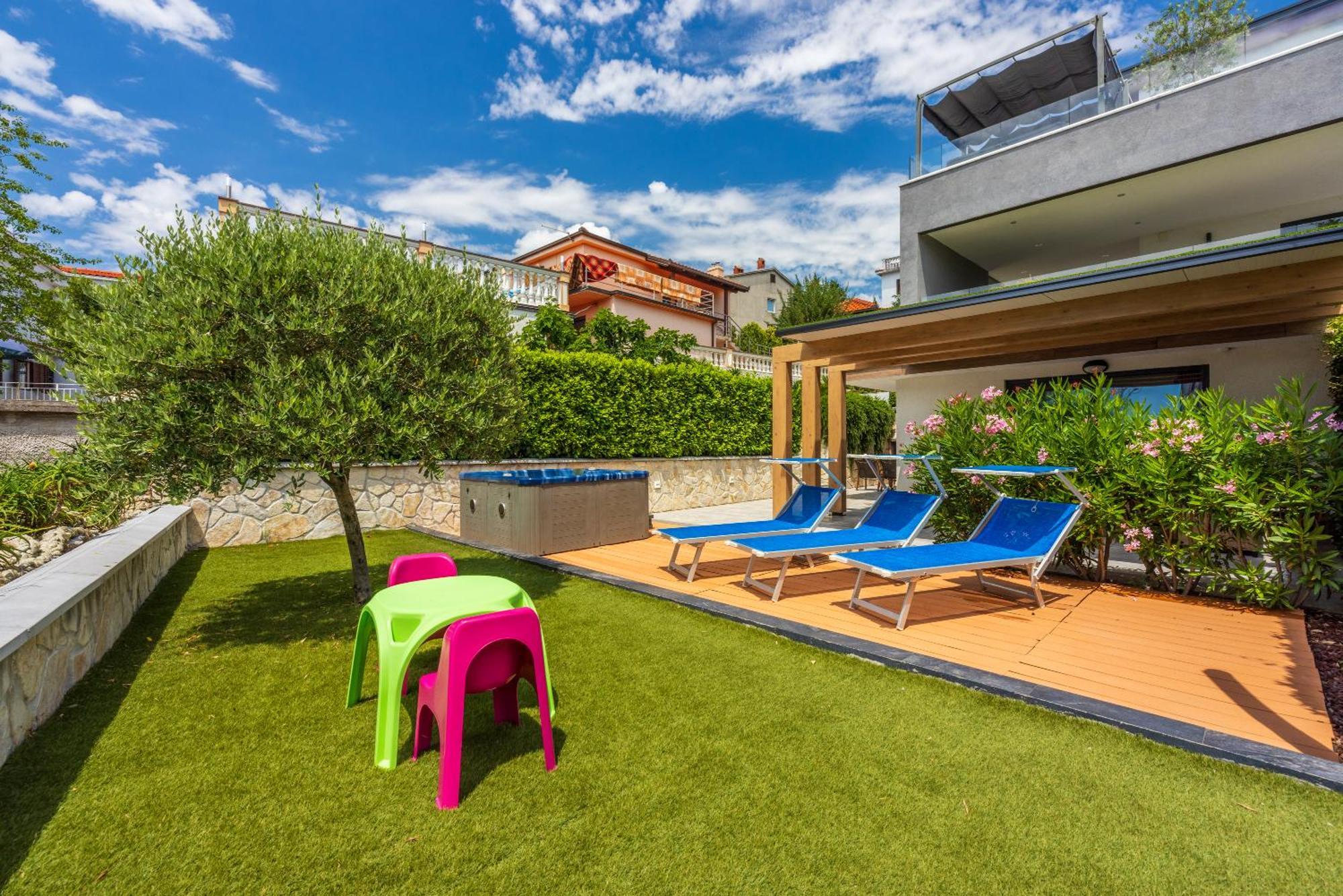Relax Derossi 2 Lägenhet Crikvenica Exteriör bild
